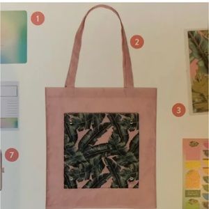 Erin Condren Palm Fronds Reusable Shopping Bag